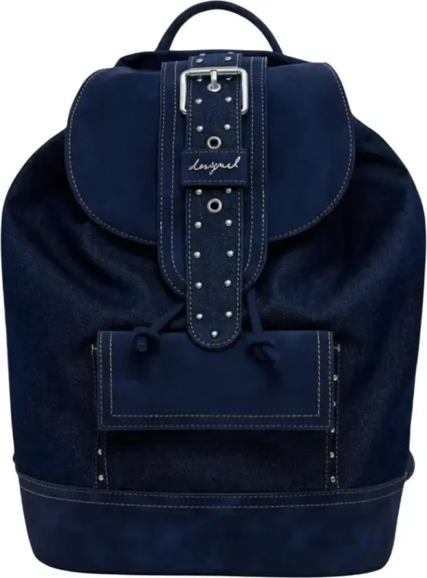 Dame, Vesker, Blå, ONE SIZE