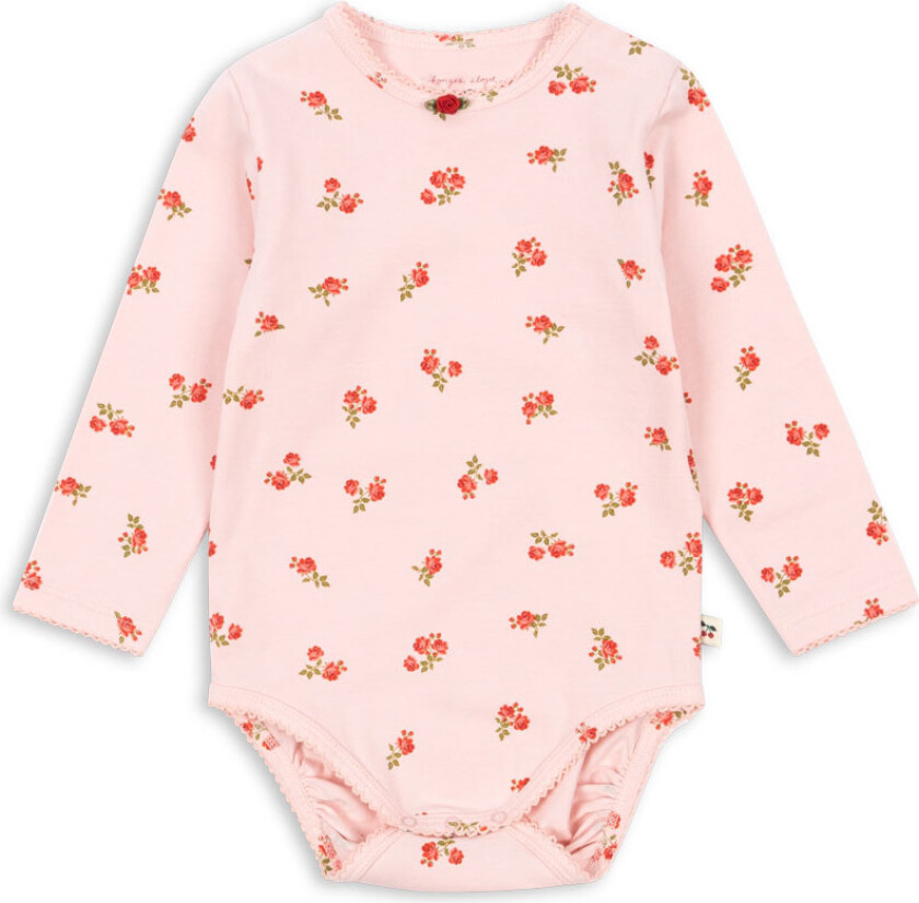 Basic Ls Body Gots Rosa Pink Basic Ls Body Gots Rosa Pink 3 Y Rosa 3 år kvinne