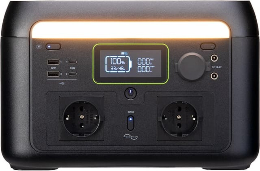 600 W bærbar strømstasjon