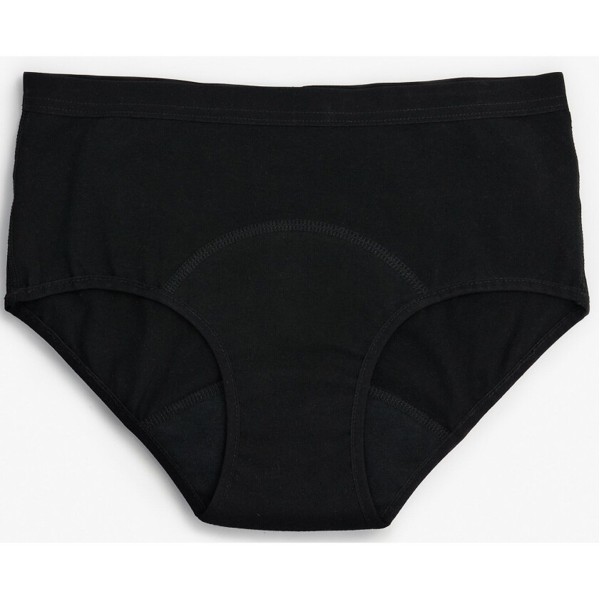 Period Underwear Hipster Medium Flow Black S