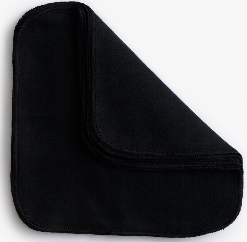 Reusable Wipes Black