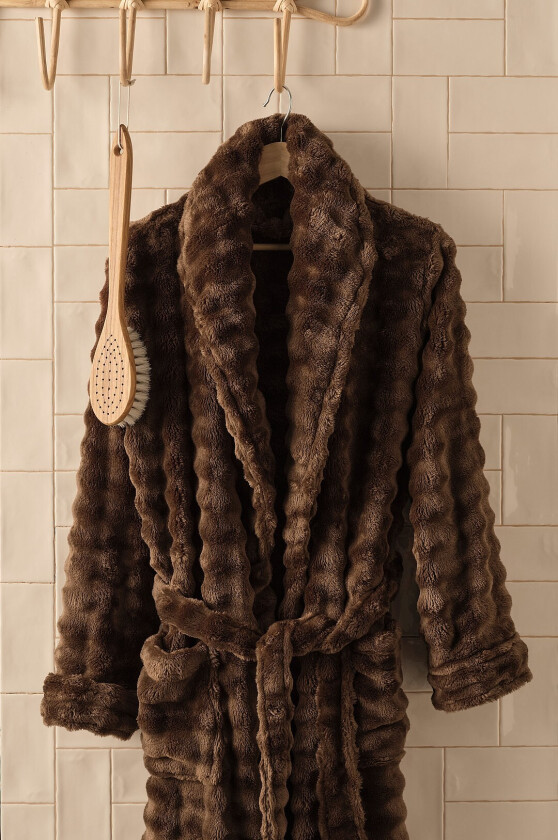 Morgenkåpe Karin - Brun