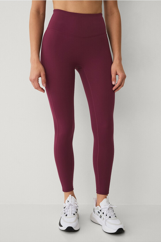 Treningstights Studio Tights Flat Front Core - Rød
