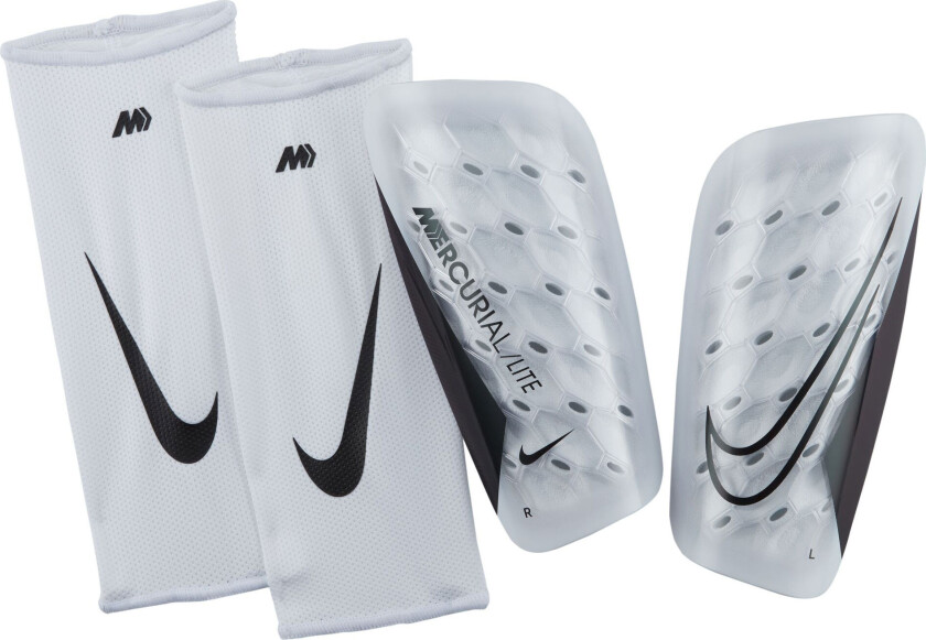 Mercurial Lite Leggskinn White/White/Black M