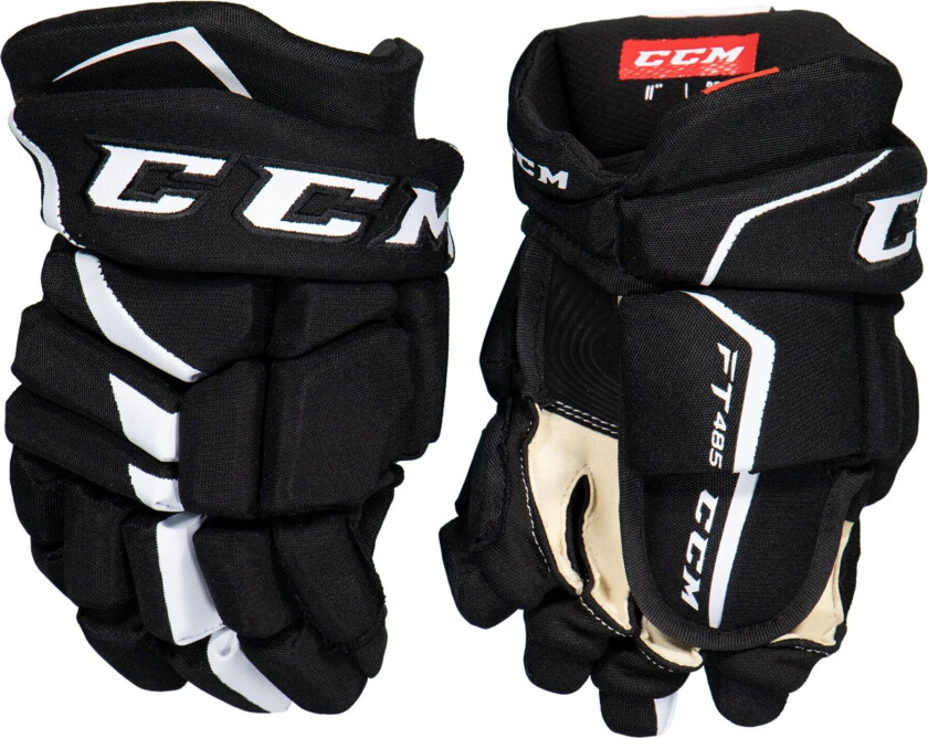 Hg Jetspeed Ft485 Gloves Jr 21/22, hockeyhanske junior BLACK/WHITE