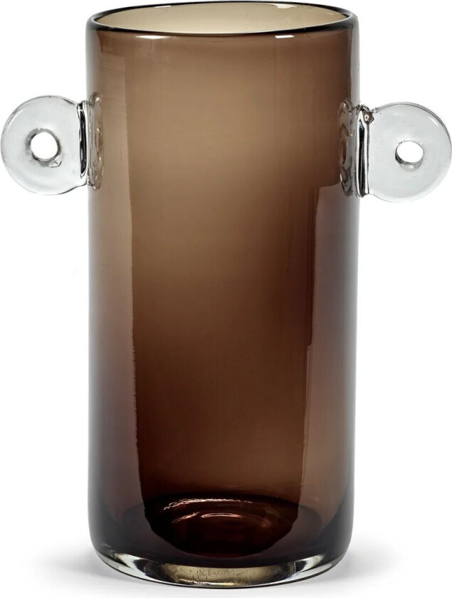 Wind & Fire vase med hank 31 cm Dark brown