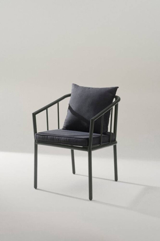 utestol Grønn matt svart