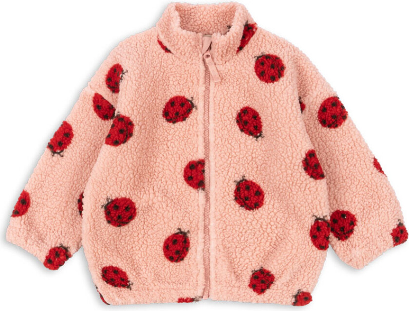 Jody Pilejakke Ladybug Pink Jody Teddy Jacket Grs Ladybug Pink 2 Y Fleece Rosa 2 år kvinne