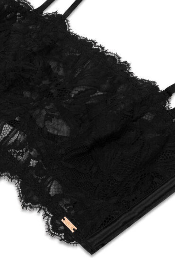 Grace Bandeau-topp Svart