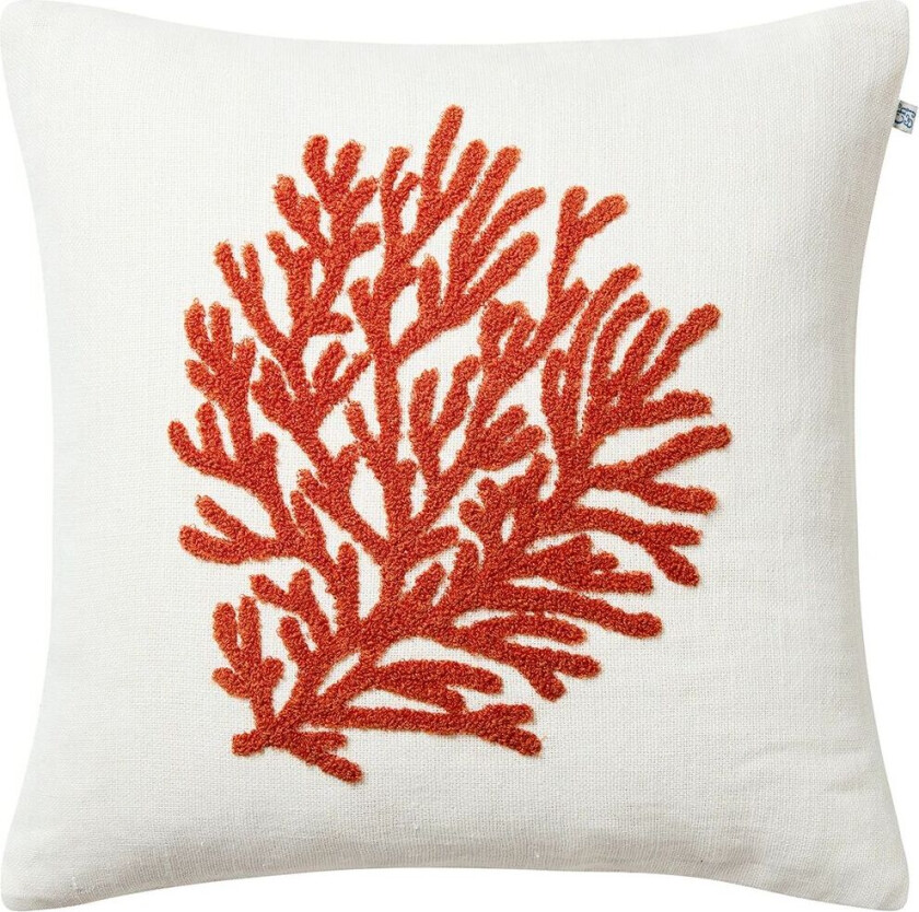 Coral putetrekk 50 x 50 cm Orange