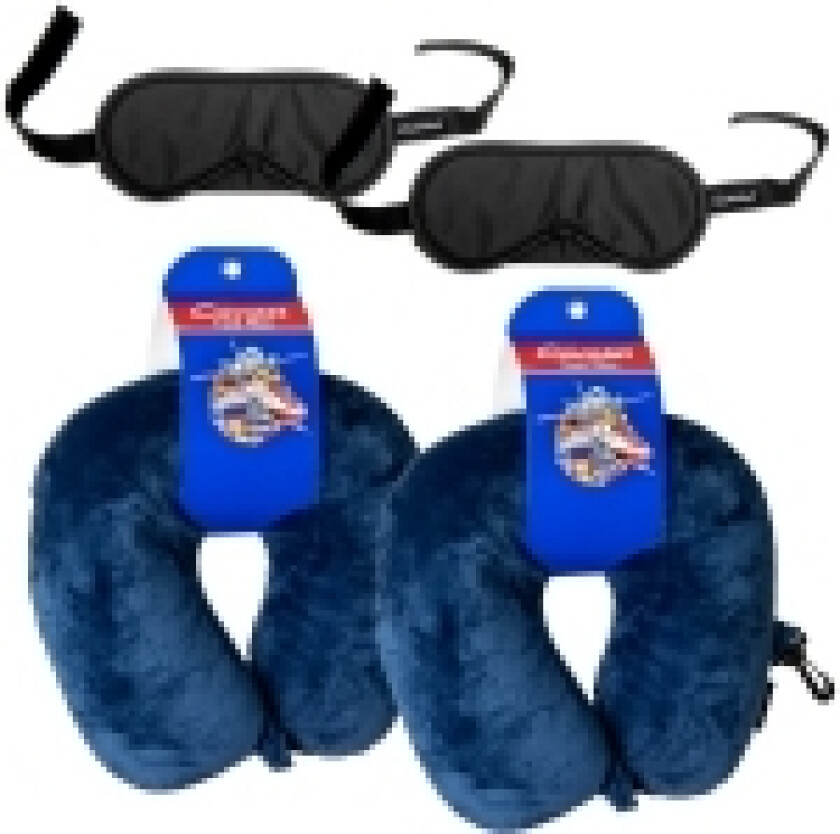 Bilde av Resekit 2 (2st Sovmasker, 2st Nackkuddar)