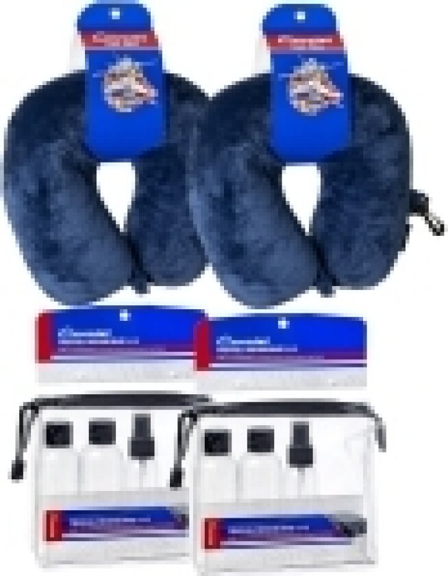 Reisesett 6 (2 nakkeputer, 2 reiseflasker)