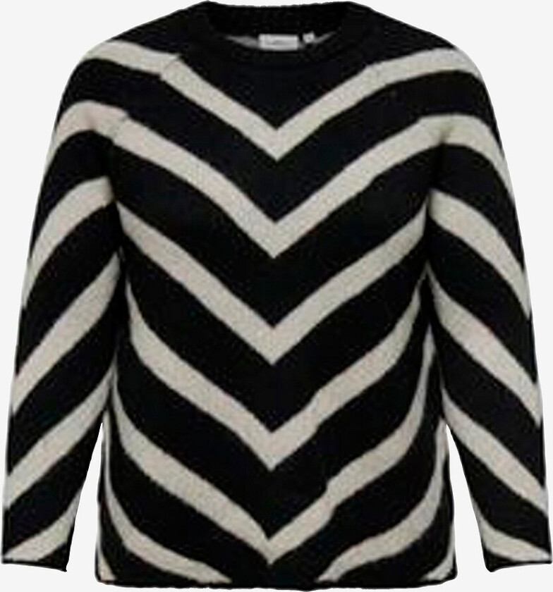 Pullover carEliza LS Pullover Knt - Svart