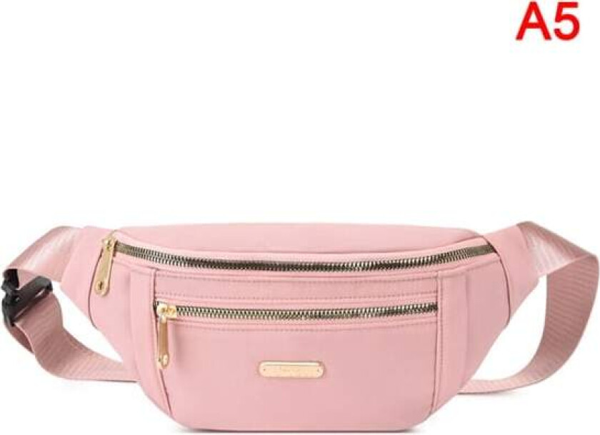 Sports Midjeveske Dame Crossbody Lommebok Belte Reise Telefonveske - Spot Sale Rosa