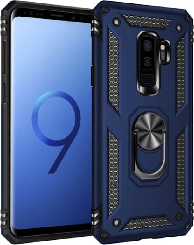 Bofink Combat Samsung Galaxy S9 Plus deksel - Blå