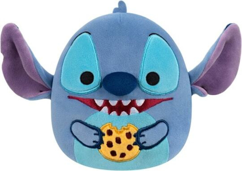 Stitch med sjokoladekake kosedyr squishmallows 20 cm Disney Stitch