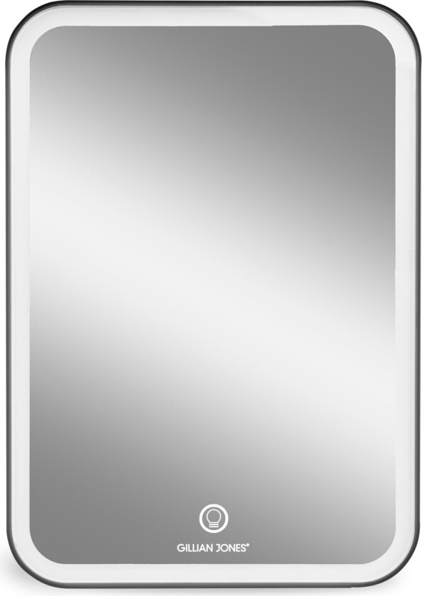 - Tablet Mirror With LED And USB-C Charging Black