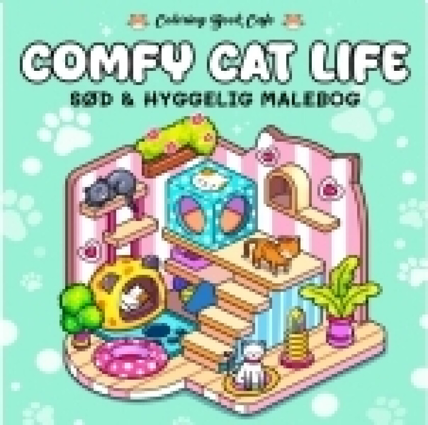 Malebog: Comfy Cat Life - Cozy Coloring | Coloring Book Cafe
