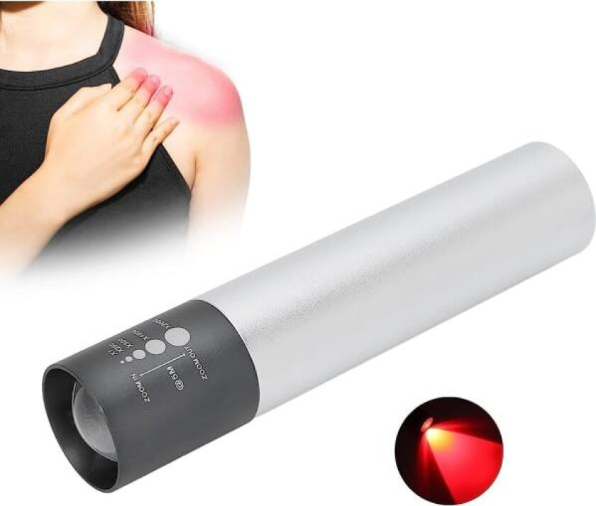 Bærbar infrarød lampe, LED rødt lys terapi lampe, rødt lys terapi apparat
