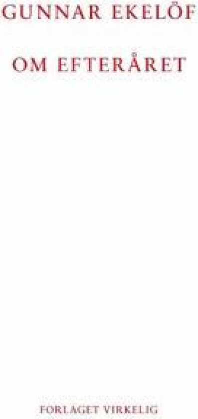 Om efteråret