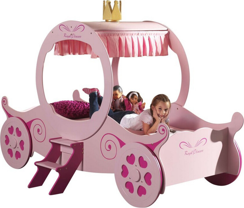 Seng Royal Princess Kate Rosa 90x200 cm Med Madrass - Med Madrass