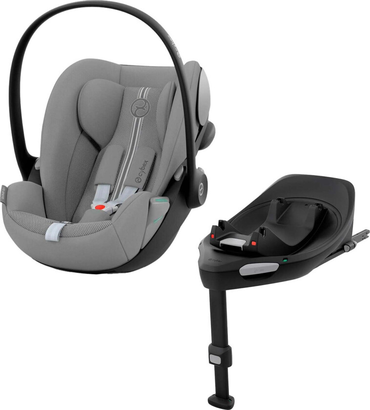 Cloud G i-Size Plus inkl. Base G, Stone Grey - Med Base