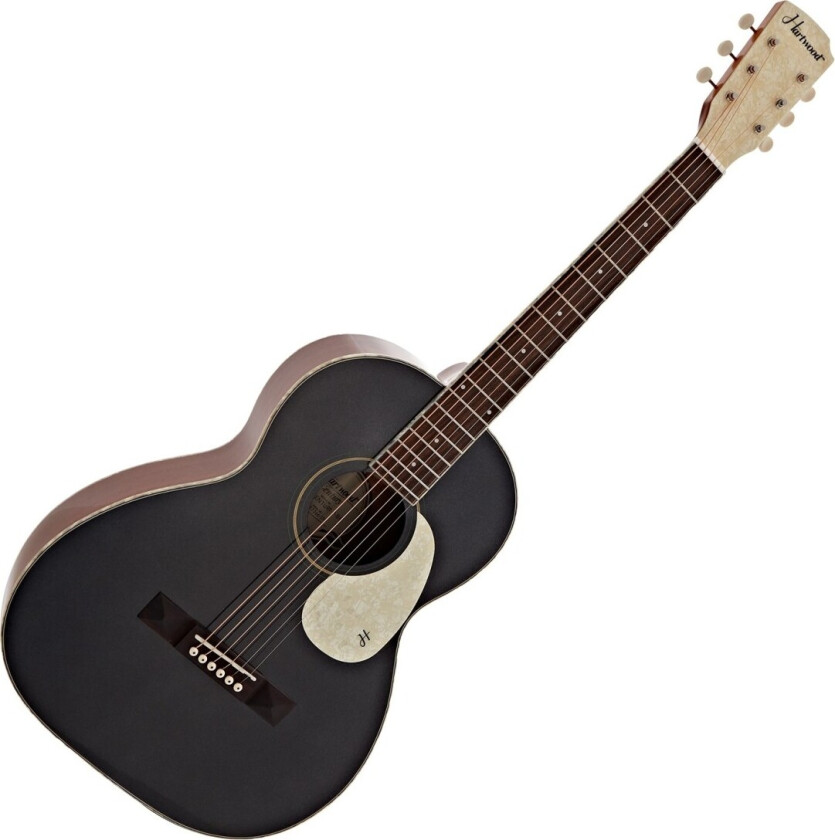 Century Parlour Acoustic Guitar Black