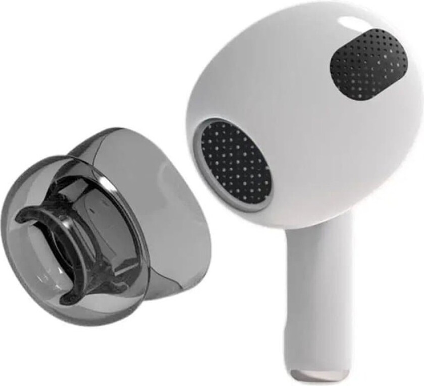 1-par TPE øreputer Apple AirPods (Gen4) - S - Svart