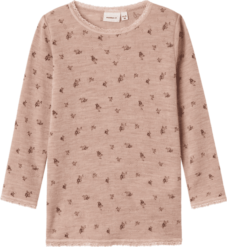 Bilde av Name It Nmfwang Wool Needle genser småbarn, Shadow Gray