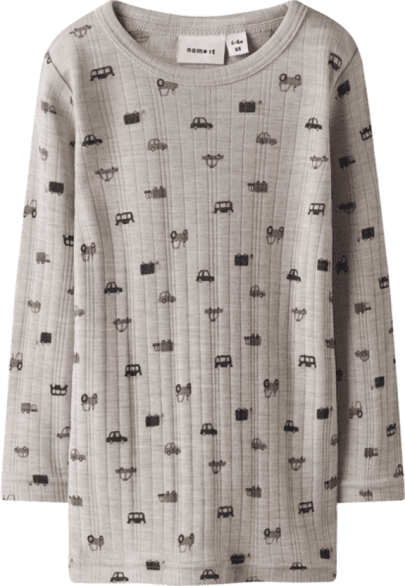 Name It Nmmwang Wool Needle genser småbarn, Nacreous Cloud