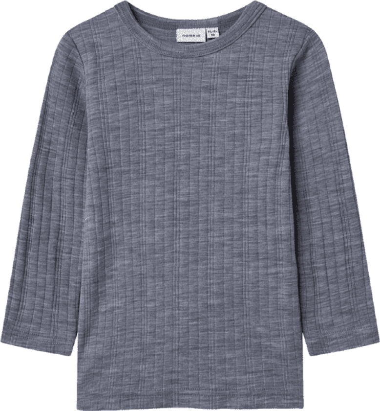 Bilde av Name It Nmmwang Wool Needle genser småbarn, Folkstone Gray