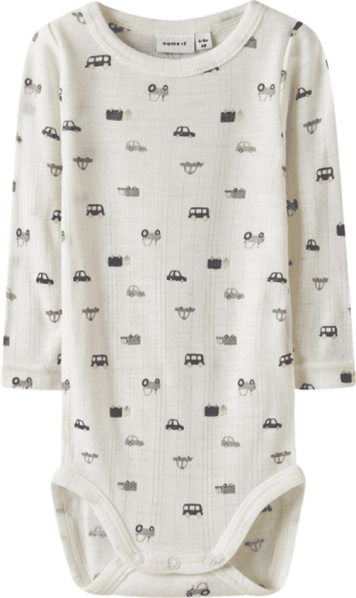 Name It Nbmwang Wool Needle body, Snow White