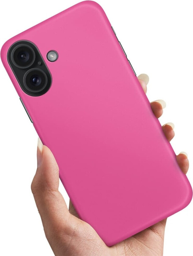 iPhone 16 - Deksel/Mobildeksel Rosa