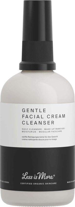 Less Is More Organic Gentle Facial Cream Cleanser 100 ml