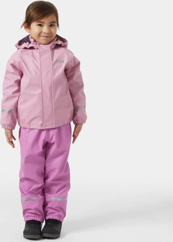 Barn Bergen Fleece-foret Regnsett 2.0 Rosa 98/3 Rosa98/3
