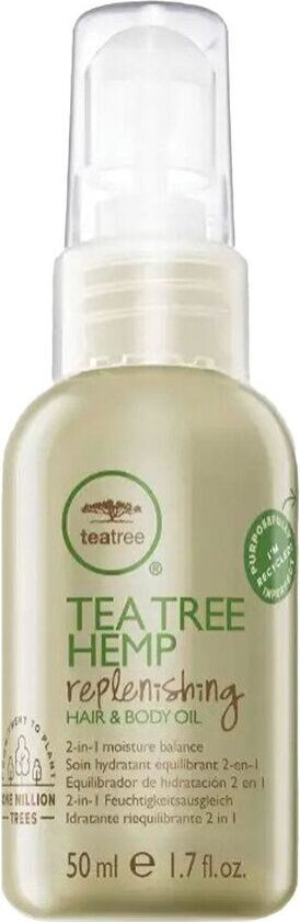 Tea Tree Hemp Replenishing Hair & Body Oil 50ml