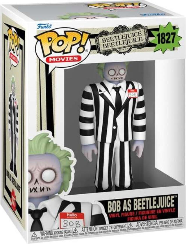 Bob as Vinylfigur 1827 - Funko Pop! - Funko Shop Europe