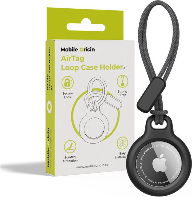 Airtag Loop Case Holder A1 black