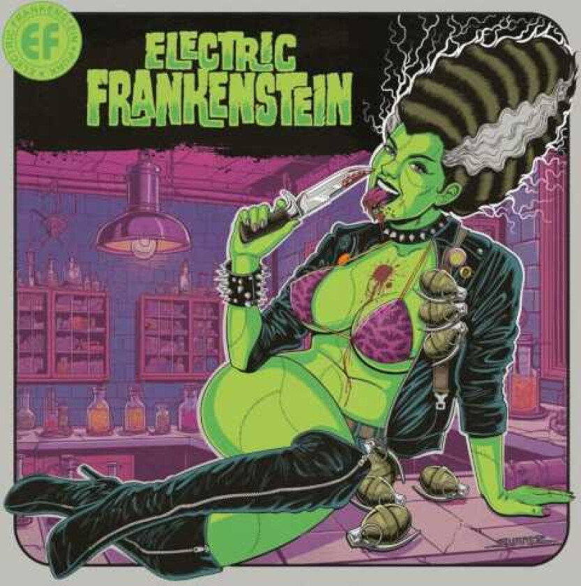 Electric Frankenstein Spittin' Blood LP/Vinyl
