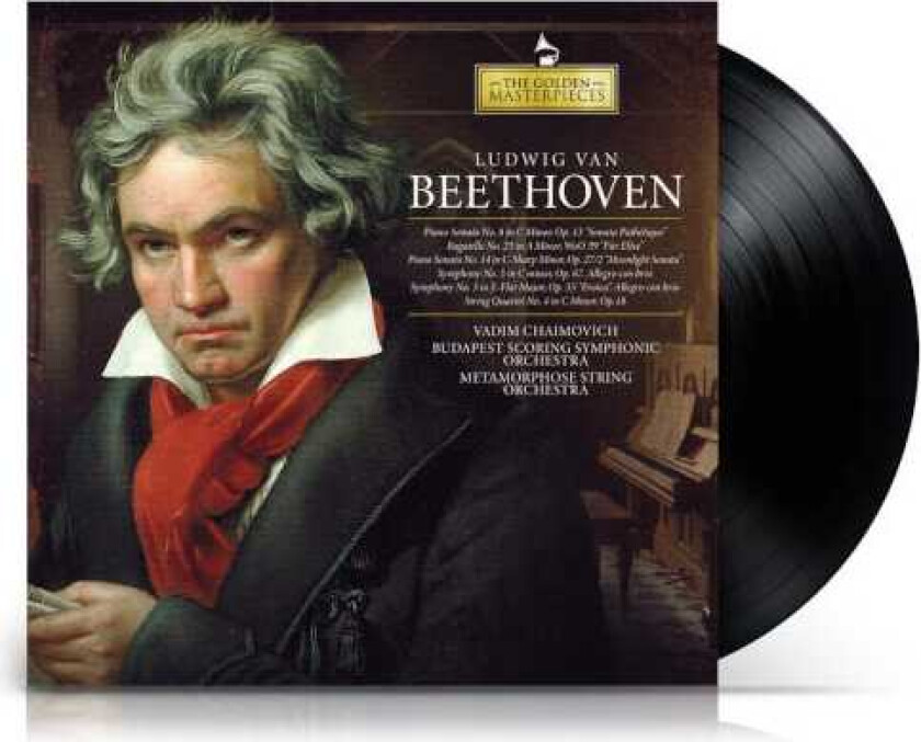 Vadim Chaimovich, Budapest Scoring Symphony Orchestra, Metamorphose String Orchestra Beethoven: Golden Masterpieces LP/Vinyl