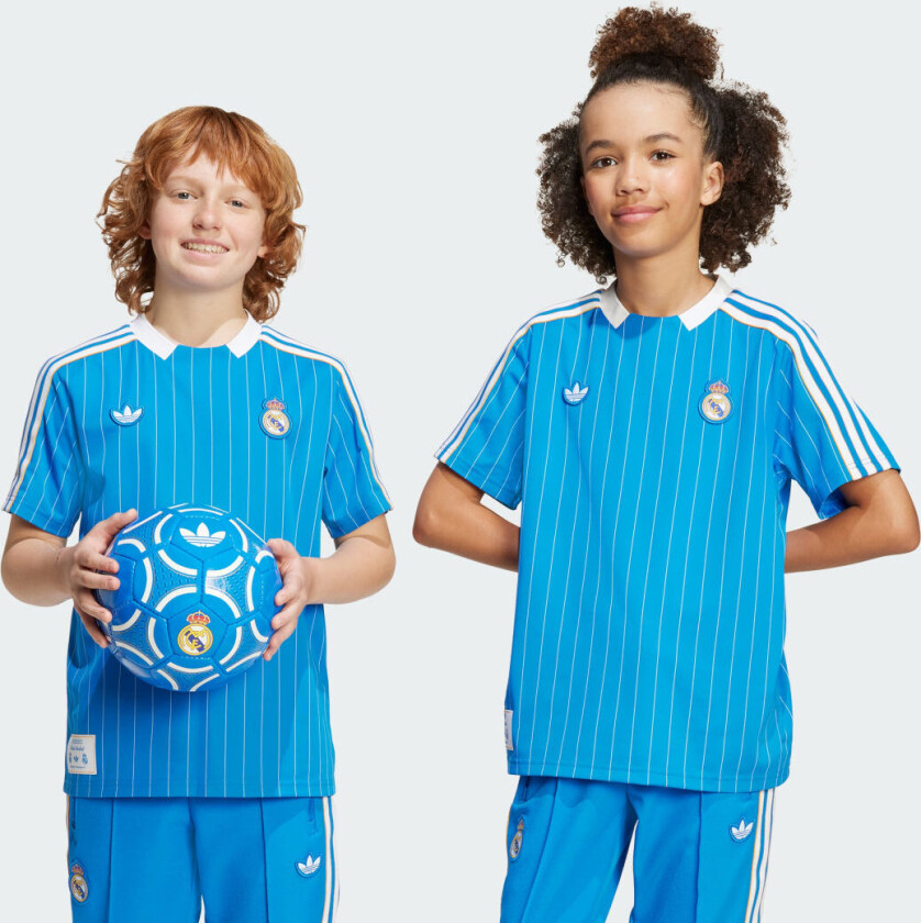 Originals Real Madrid Terrace Icons Jersey, størrelse 128 cm