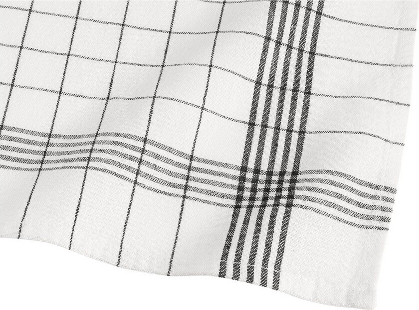 Bilde av Kjøkkenhåndkle Glasshåndkle 50 x 70 cm Svart - Svart