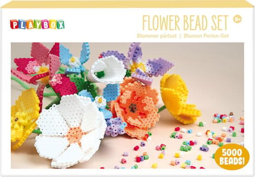 Perlesett Blomster Playbox