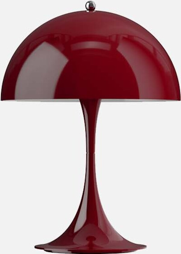Panthella 250 oppladbar bordlampe opaque - burgundy