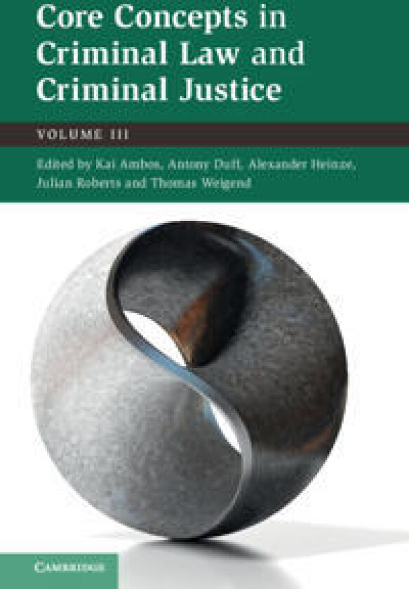 Core Concepts in Criminal Law and Criminal Justice: Volume 3