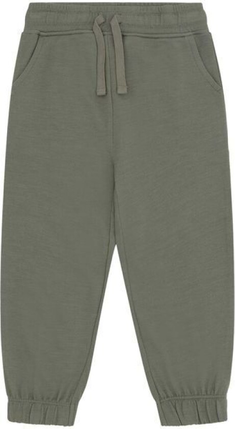 Hust and Claire Galon ull/bambus joggebukse, Turtle