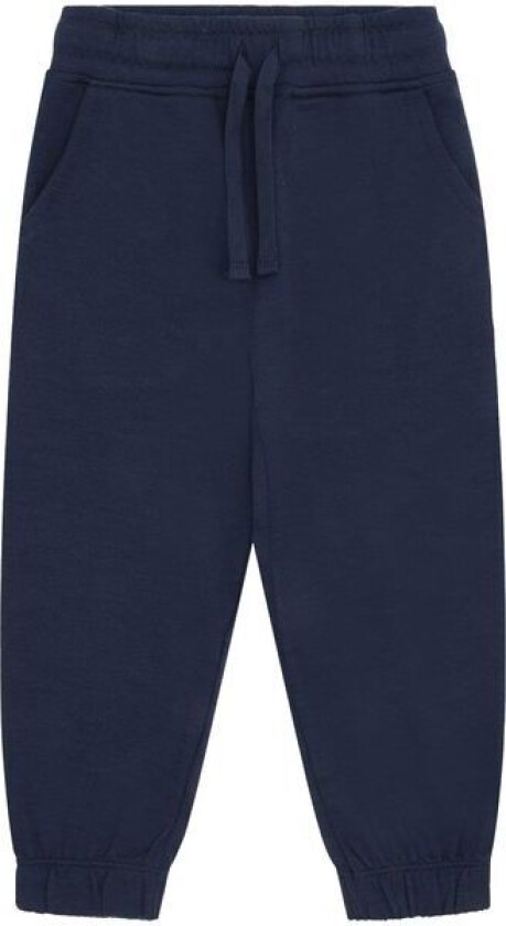 Hust and Claire Galon ull/bambus joggebukse, More Navy