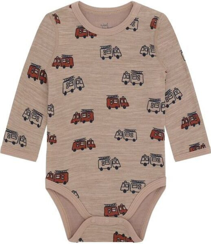 Hust and Claire Baloo Firetruck ull/bambus body, Biscuit