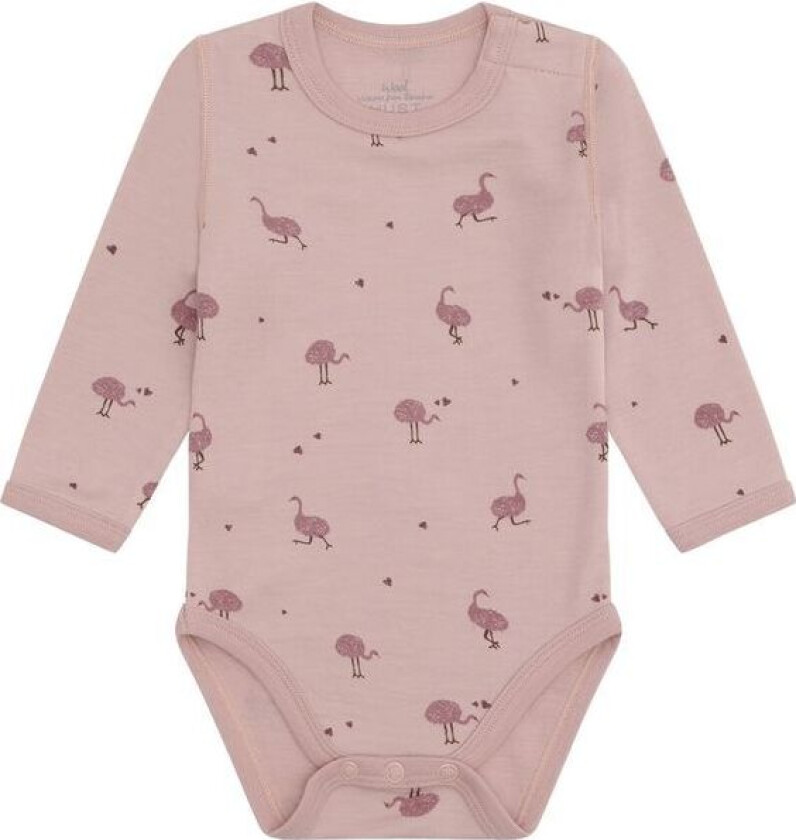 Hust and Claire Baloo Ostrich ull/bambus body, Adobe Rose