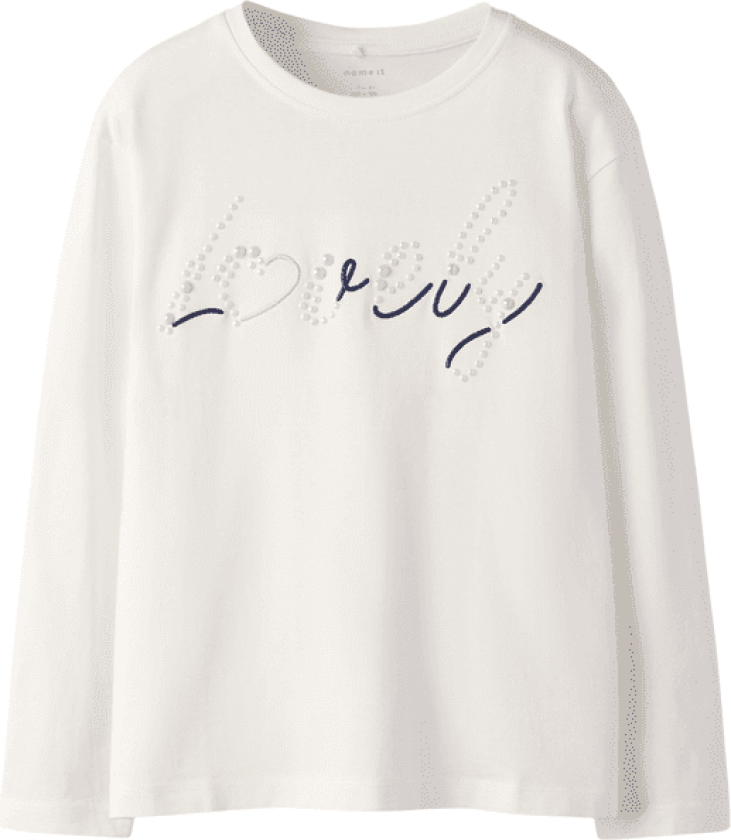 Name It Nkfnuttal genser til barn, Cloud Dancer